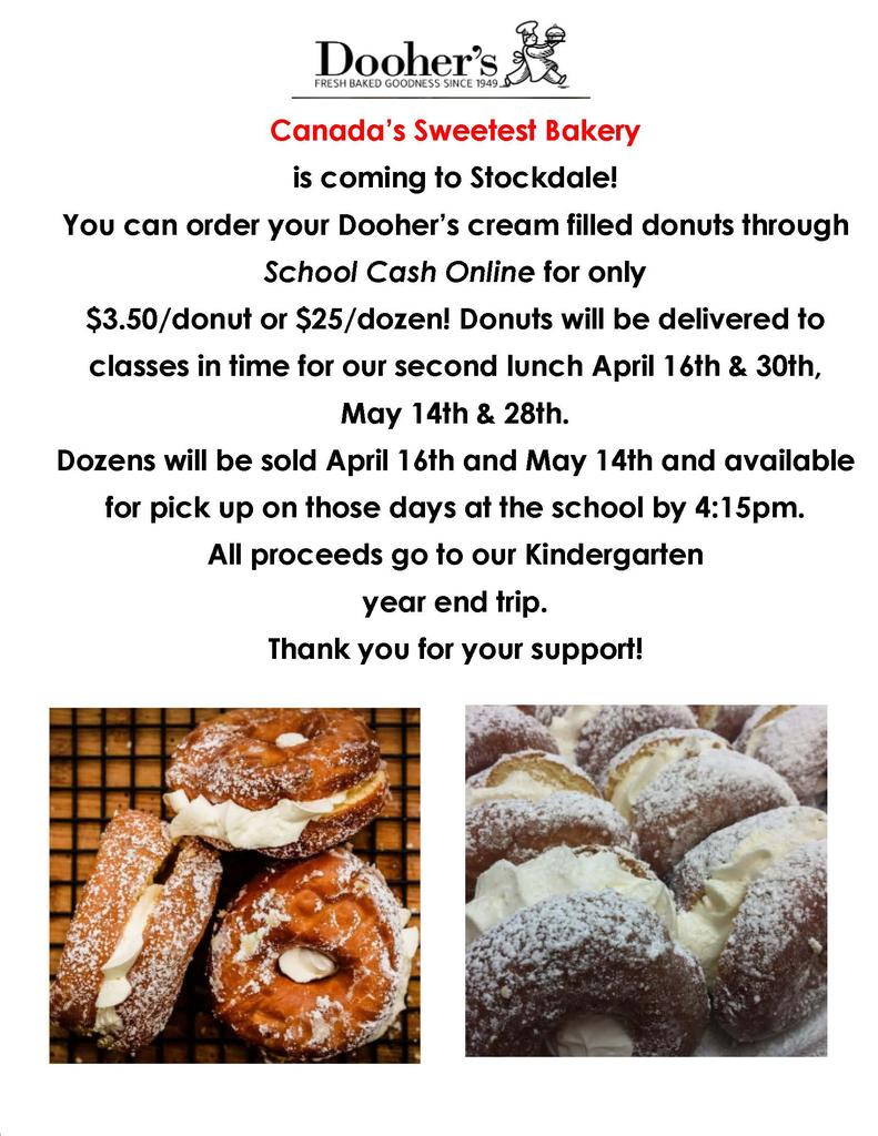 Dooher Donuts Fundraiser